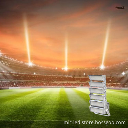 720W LED Lights for Baseball and Football Stadiums